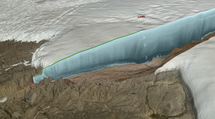 Grönland Buzunun Altında Büyük Bir Jeolojik Sürpriz Keşfedildi