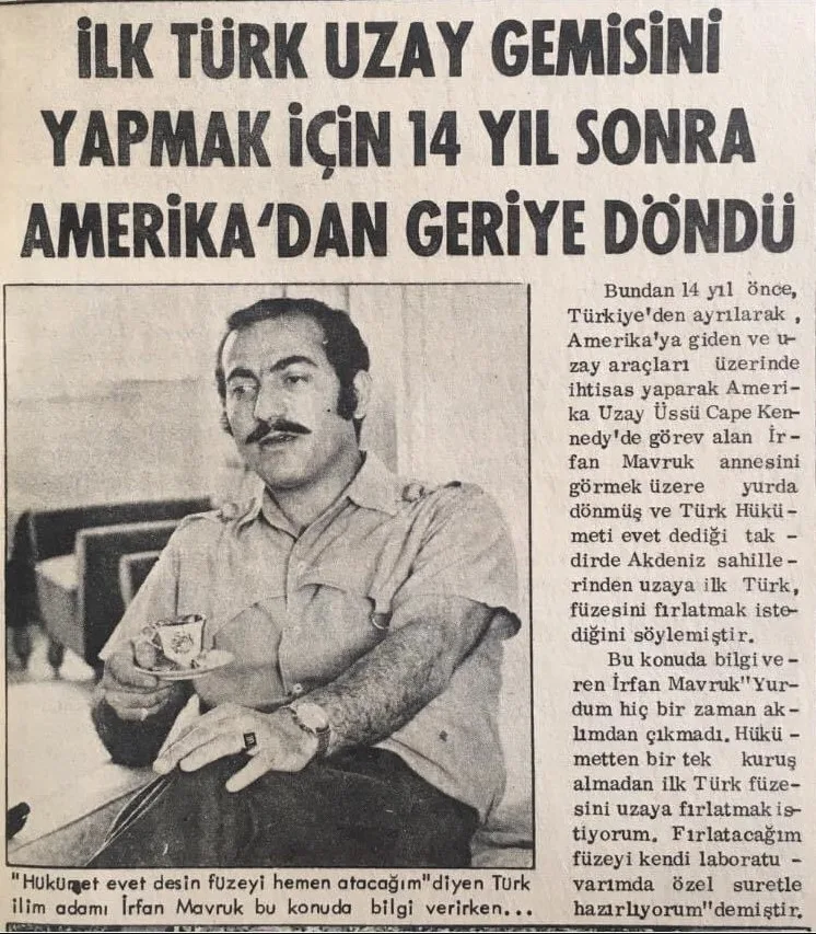 Türkiye'de Deli Amerika'da Dâhi Türk Adanalı İrfan Mavruk