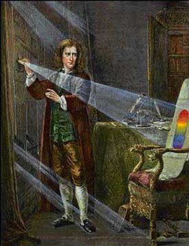 Newton beyaz ışığı keşfediyor.