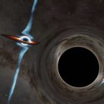 İki süper kütleli kara delik, evrenin şiddetlice bükülmesine yol açacak bir çarpışmaya doğru ilerliyor.