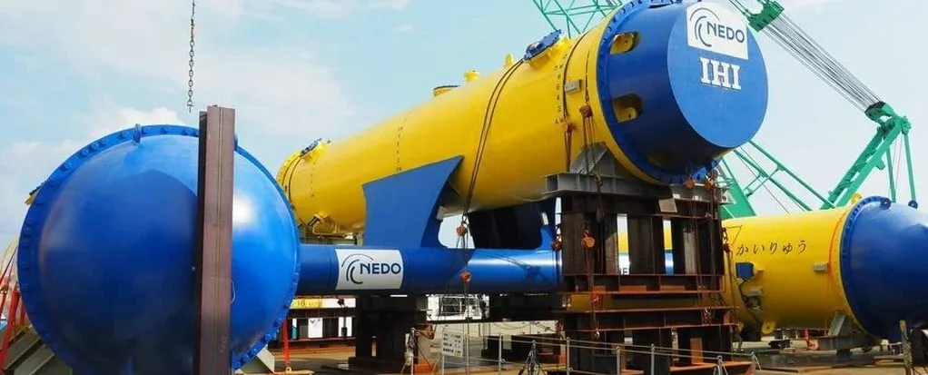 Japonlar “Limitsiz” Enerji için Okyanusa Devasa Bir Türbin Bırakıyor
