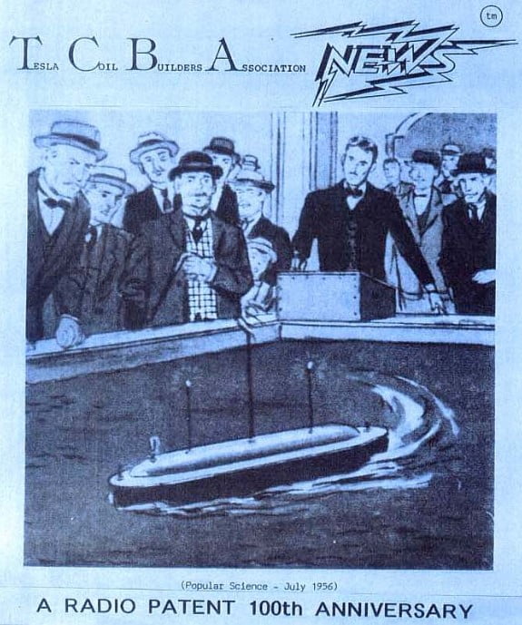 Nikola Tesla, İlk Uzaktan Kumandalı Tekneyi 1898’de Yaptı