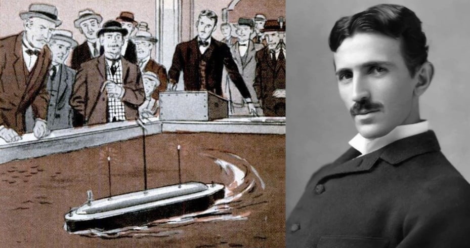 Nikola Tesla, İlk Uzaktan Kumandalı Tekneyi 1898’de Yaptı