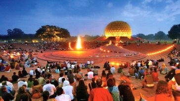 Auroville-Bonfire