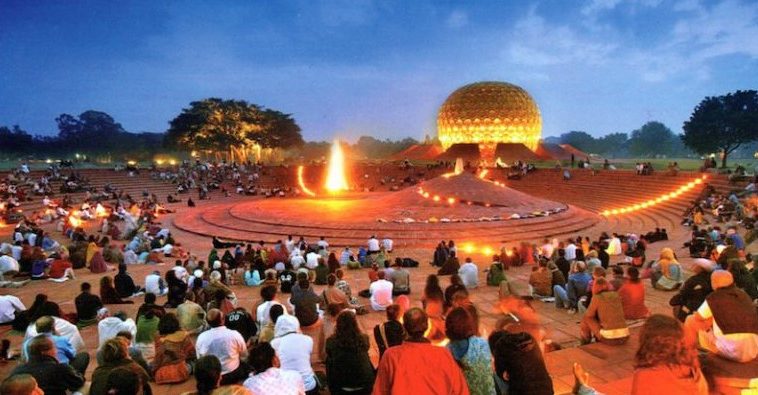 Auroville-Bonfire