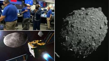 NASA'nın DART uzay aracı hedefi vurdu