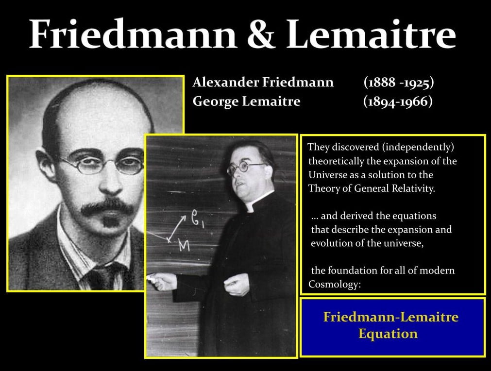 Friedmann ve lemaitre evreni