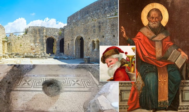 Noel Baba'nın Gerçek Mezarı Antalya'da Bir Kilisede Bulundu