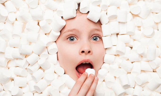 çocuklarda marshmallow testi