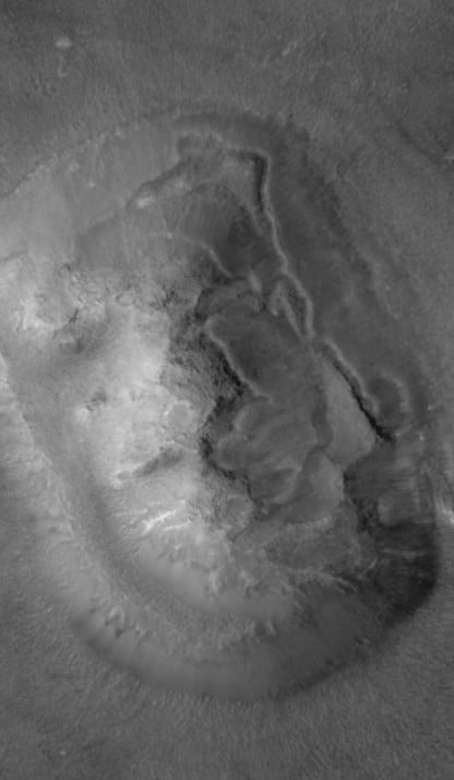 Mars Cydonia bölgesi