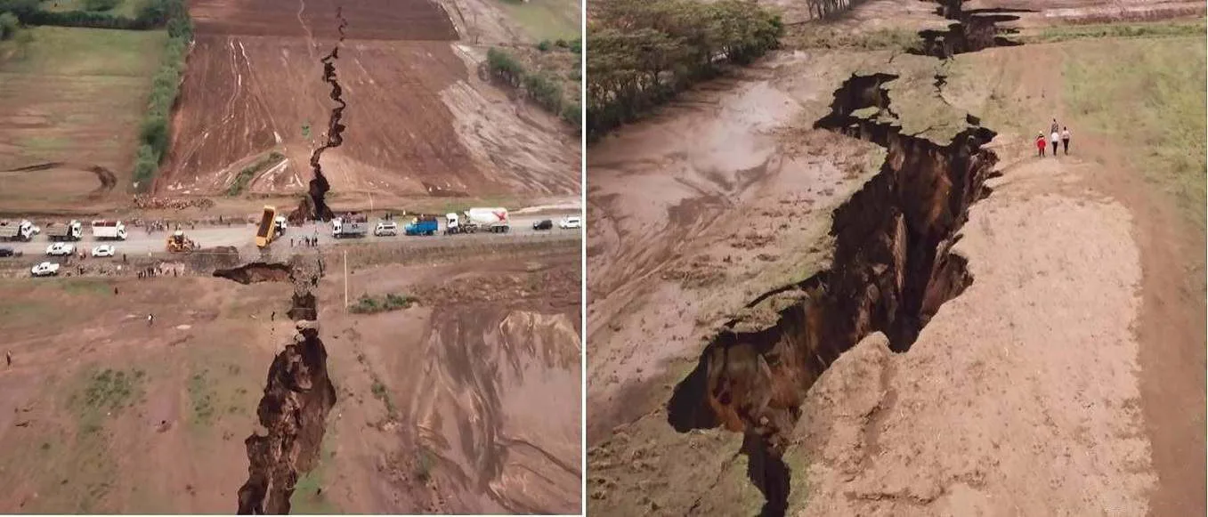 Afrika, 2 Ayrı Kıtaya Bölünüyor ve Yeni Bir Okyanus Ortaya Çıkabilir.