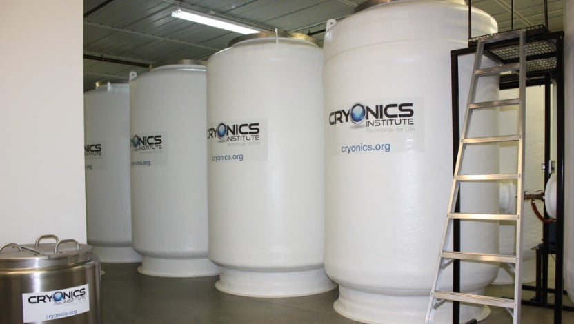cryonics dondurma işlemi