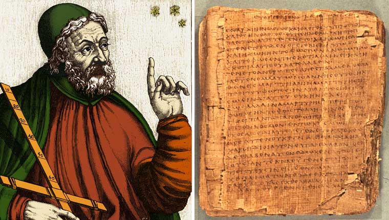 Batlamyus'un MS 1.yüzyılda kaleme aldığı el yazması deşifre edildi