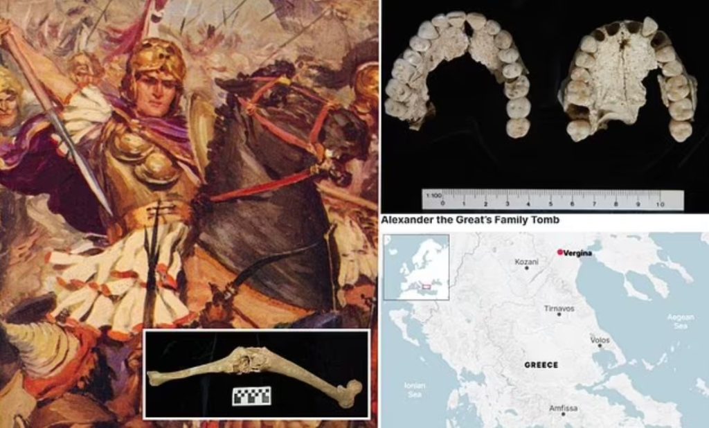 Büyük İskender’in Mezarında Şok Keşif: Bu İskelet Kime Ait?