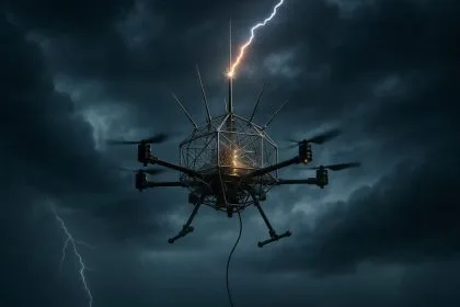 Japon Bilim İnsanlarından Yıldırım Kontrolü: Drone ile Şehirleri Koruma Yeniliği
