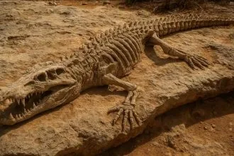 Karayipler’de Dev Timsah Benzeri Fosiller Bulundu